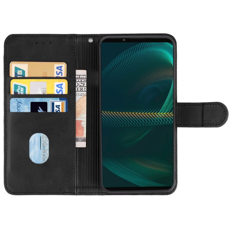 For Sony Xperia 5 III Leather Phone Case
