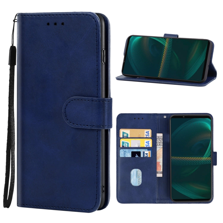 For Sony Xperia 5 III Leather Phone Case