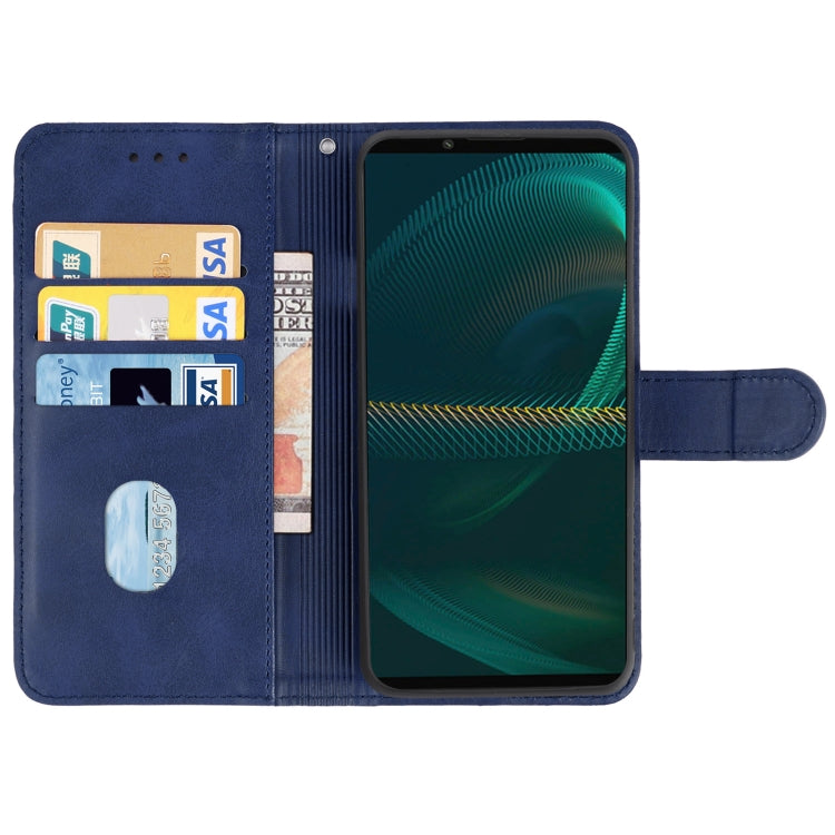 For Sony Xperia 5 III Leather Phone Case