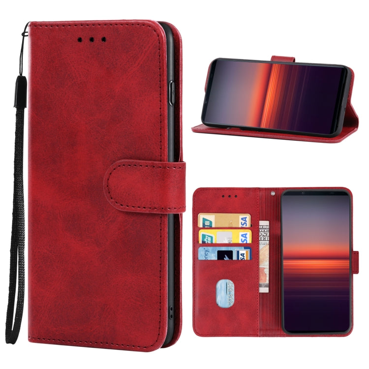 For Sony Xperia 5 II Leather Phone Case