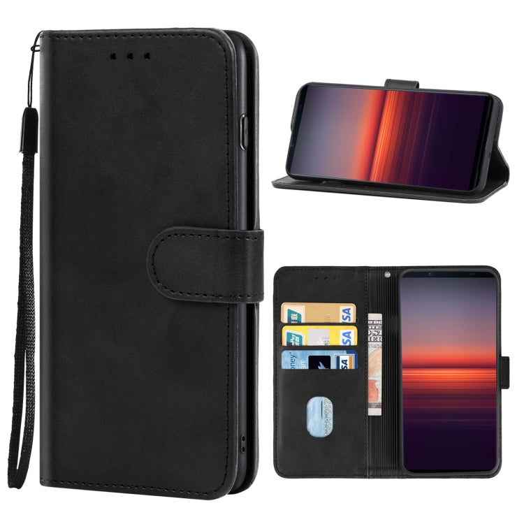 For Sony Xperia 5 II Leather Phone Case