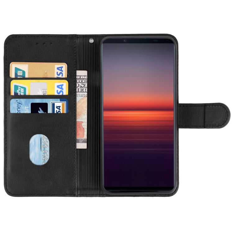 For Sony Xperia 5 II Leather Phone Case