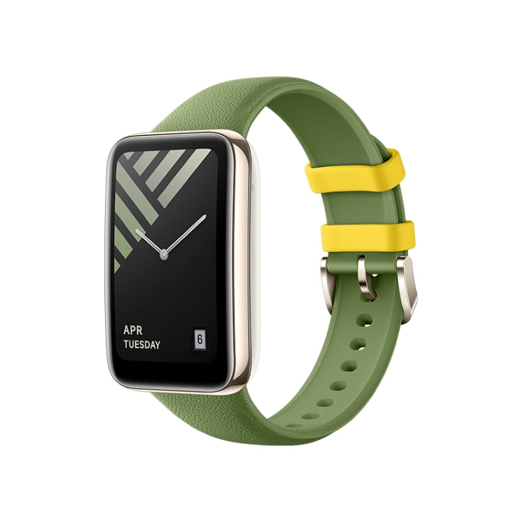 For Xiaomi Mi Band 7 Pro Original Xiaomi Silicone Leather Texture Watch Band