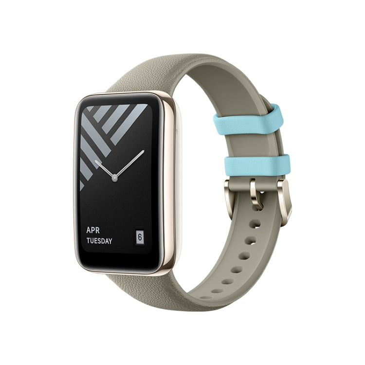For Xiaomi Mi Band 7 Pro Original Xiaomi Silicone Leather Texture Watch Band