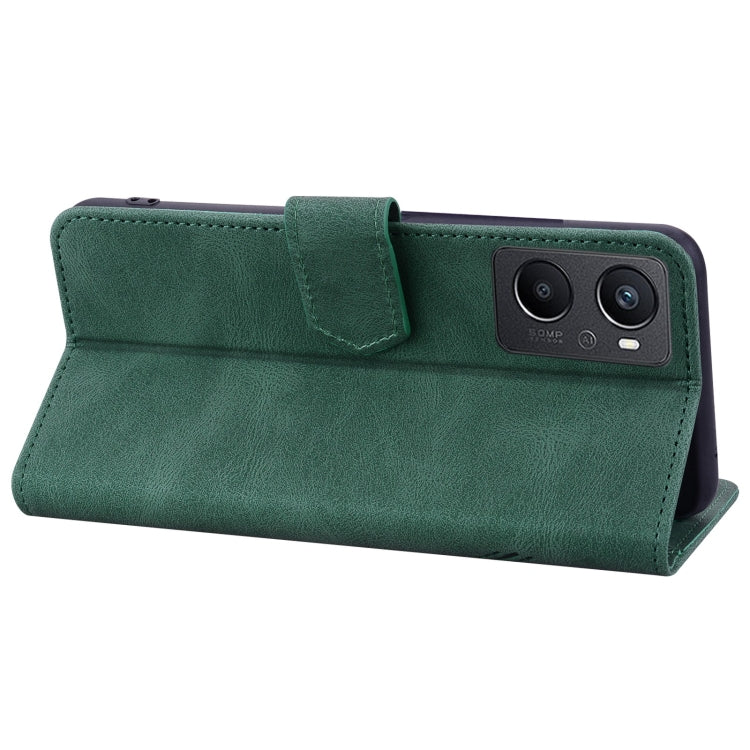 For OPPO A96 Geometric Mandala Embossed Leather Phone Case