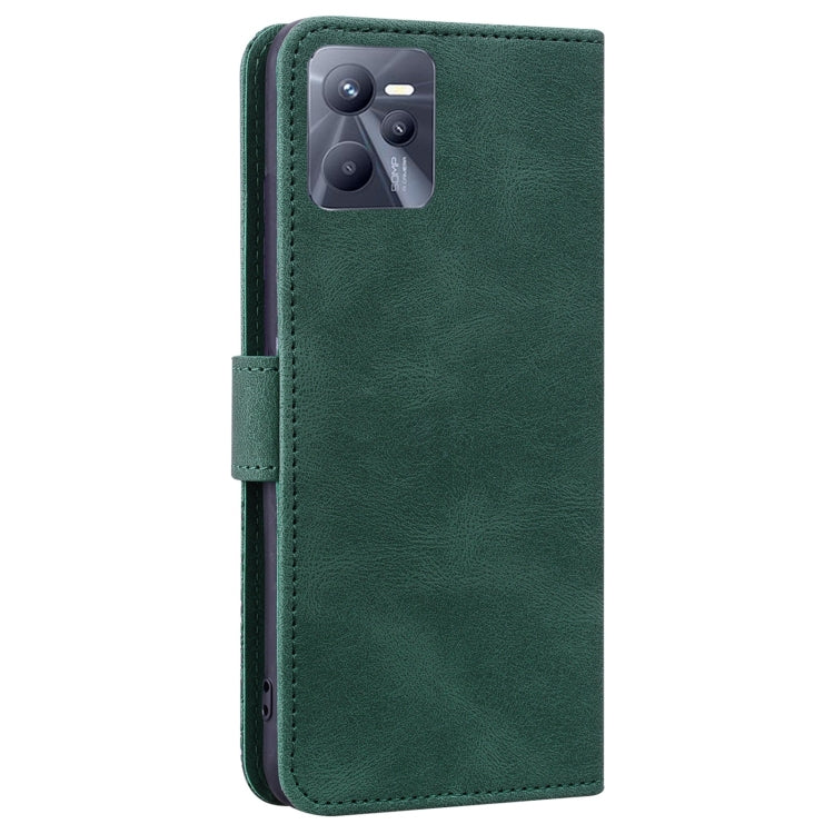 For OPPO Realme C35 Geometric Mandala Embossed Leather Phone Case