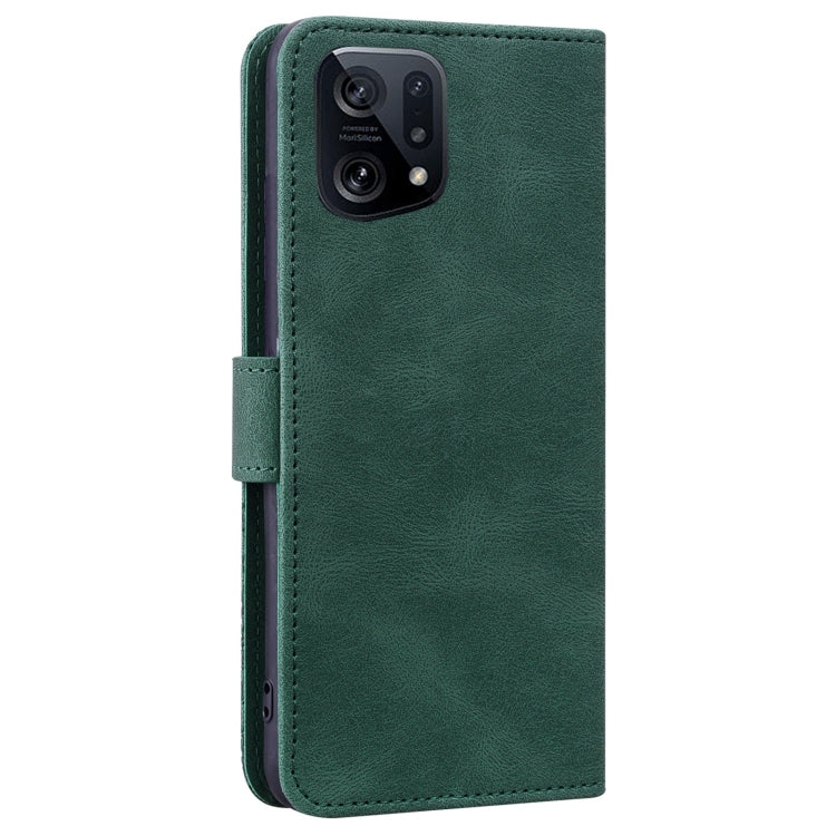 For OPPO Find X5 Geometric Mandala Embossed Leather Phone Case