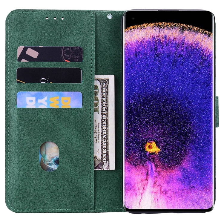 For OPPO Find X5 Geometric Mandala Embossed Leather Phone Case