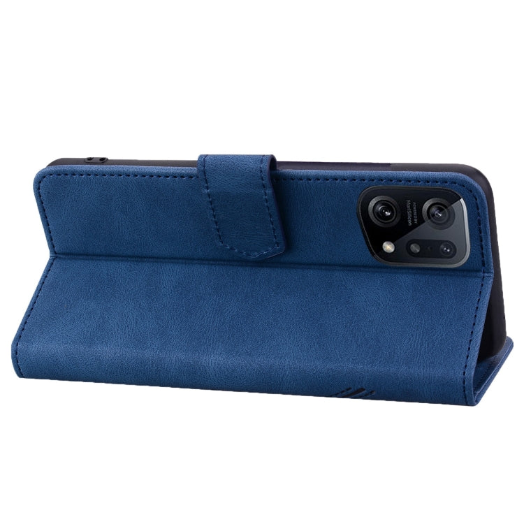 For OPPO Find X5 Pro Geometric Mandala Embossed Leather Phone Case