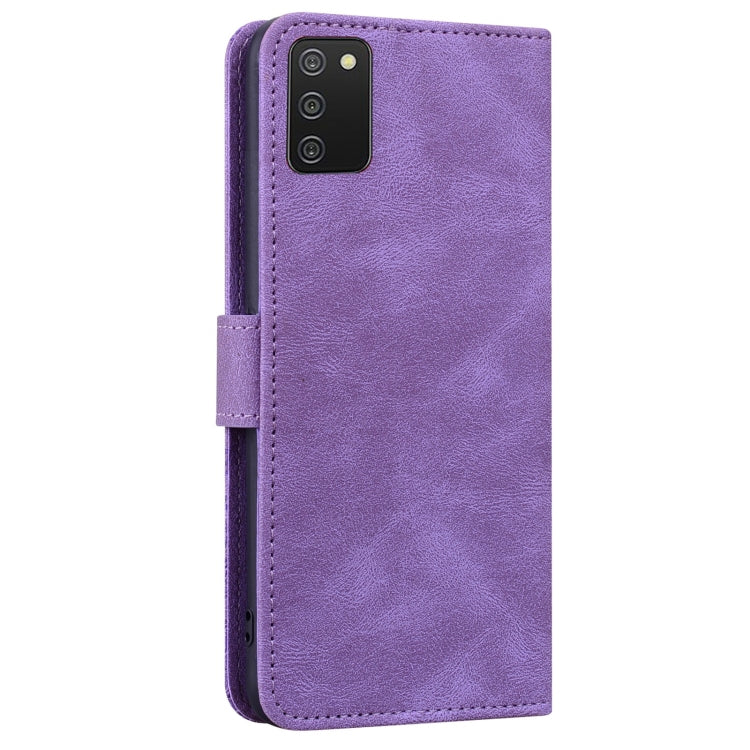 For Samsung Galaxy A02s 164mm Geometric Mandala Embossed Leather Phone Case