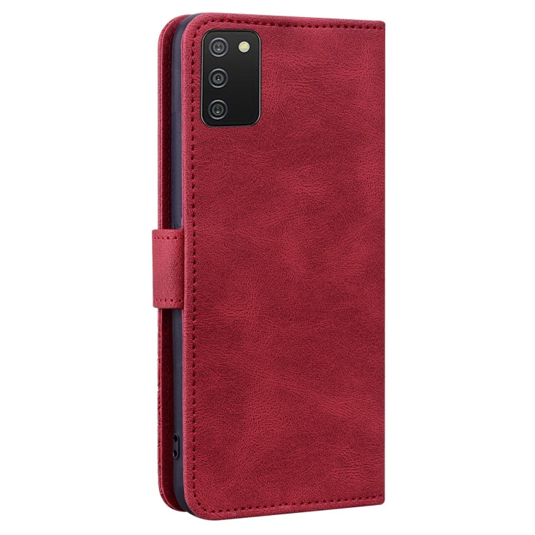For Samsung Galaxy A03s 166mm Geometric Mandala Embossed Leather Phone Case