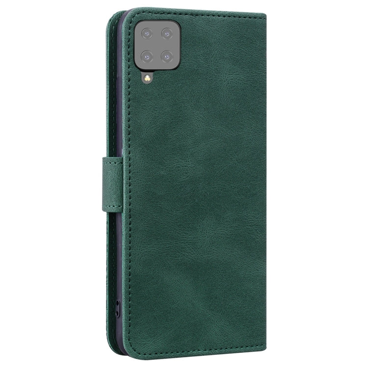 For Samsung Galaxy A12 Geometric Mandala Embossed Leather Phone Case