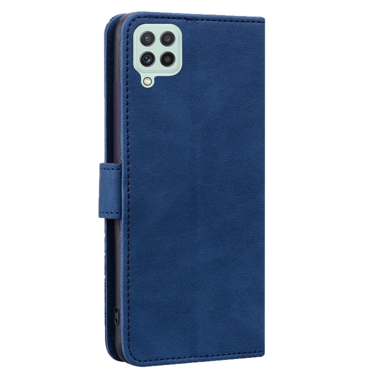 For Samsung Galaxy A22 4G Geometric Mandala Embossed Leather Phone Case