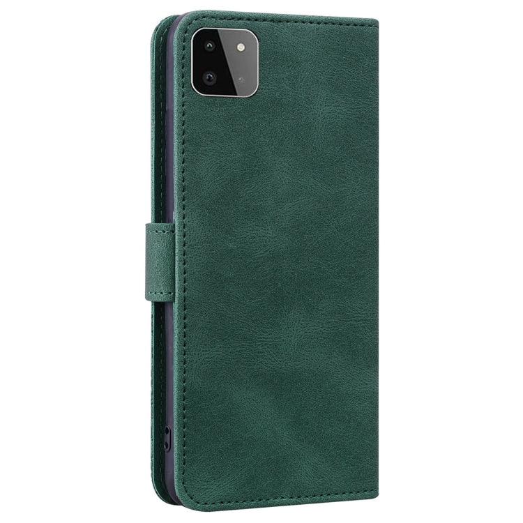 For Samsung Galaxy A22 5G Geometric Mandala Embossed Leather Phone Case