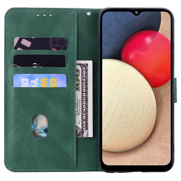 For Samsung Galaxy A22 5G Geometric Mandala Embossed Leather Phone Case