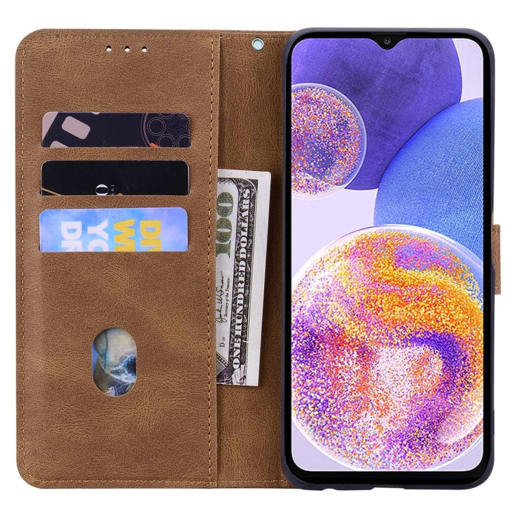 For Samsung Galaxy A23 Geometric Mandala Embossed Leather Phone Case