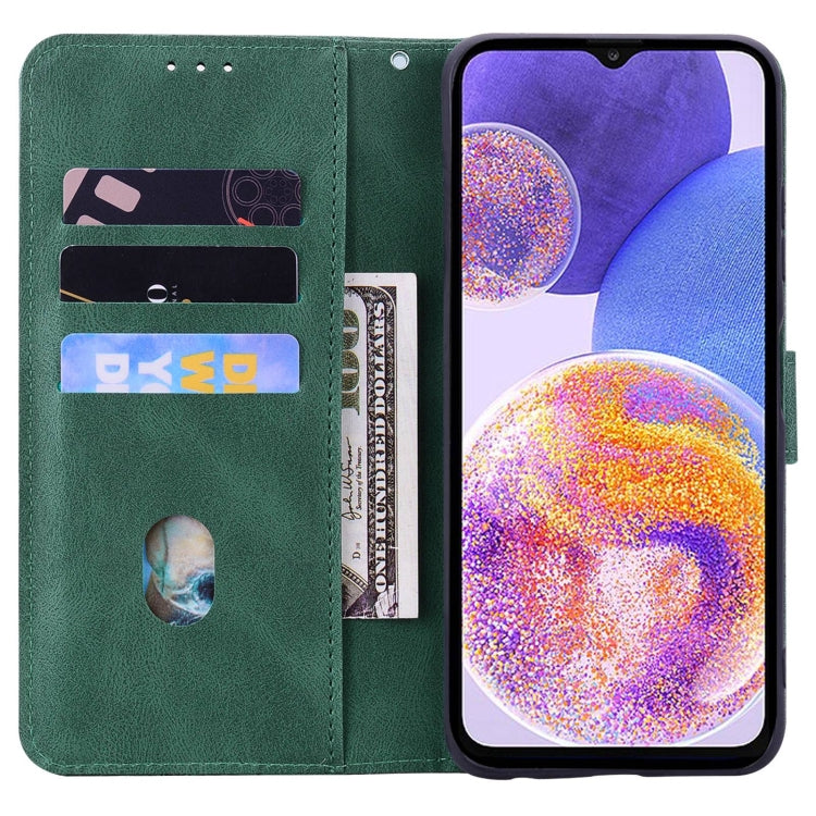 For Samsung Galaxy A32 5G Geometric Mandala Embossed Leather Phone Case