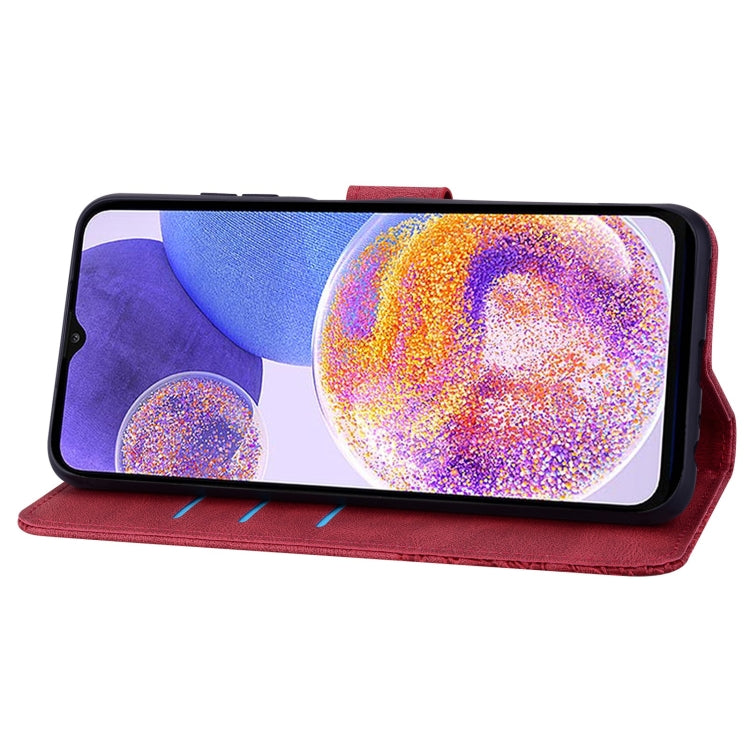 For Samsung Galaxy A32 5G Geometric Mandala Embossed Leather Phone Case