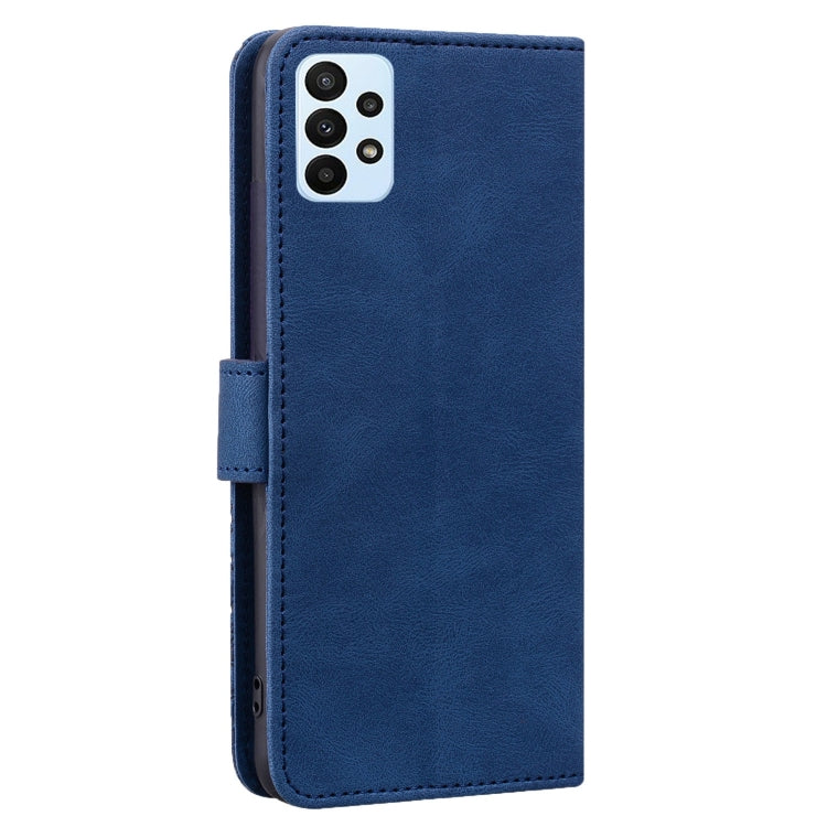 For Samsung Galaxy A33 Geometric Mandala Embossed Leather Phone Case