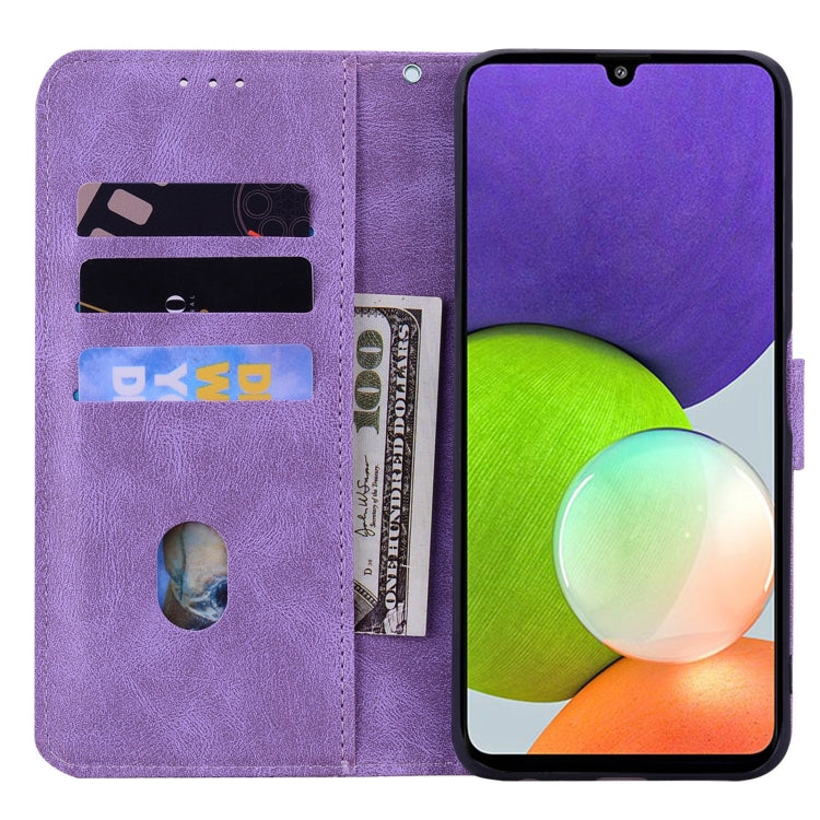 For Samsung Galaxy A33 Geometric Mandala Embossed Leather Phone Case