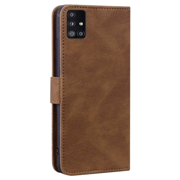 For Samsung Galaxy A51 4G Geometric Mandala Embossed Leather Phone Case