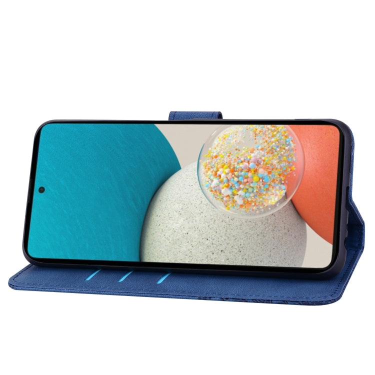 For Samsung Galaxy A53 5G Geometric Mandala Embossed Leather Phone Case