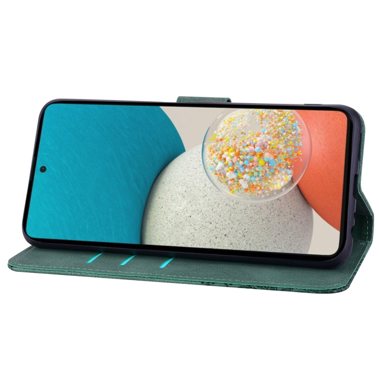 For Samsung Galaxy A53 5G Geometric Mandala Embossed Leather Phone Case