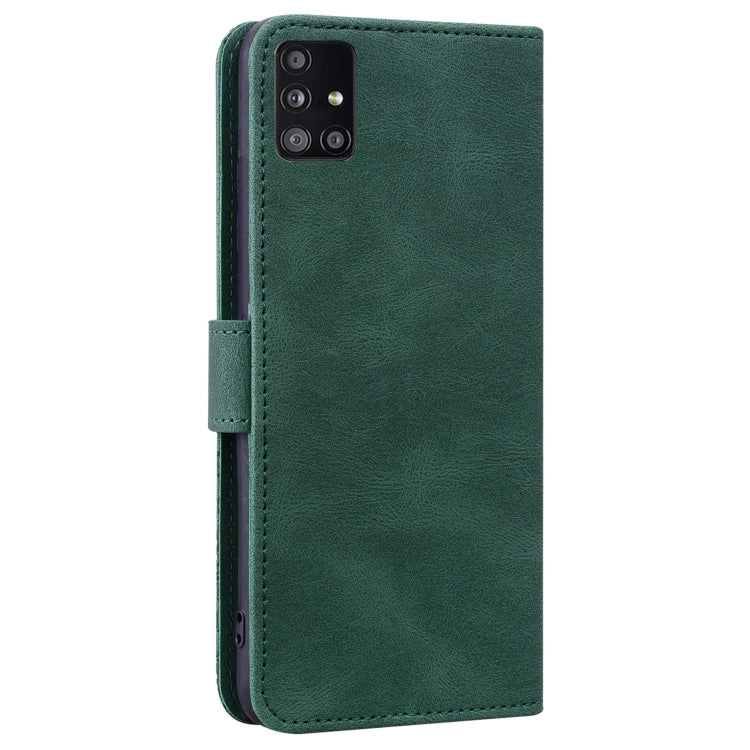 For Samsung Galaxy A71 5G Geometric Mandala Embossed Leather Phone Case