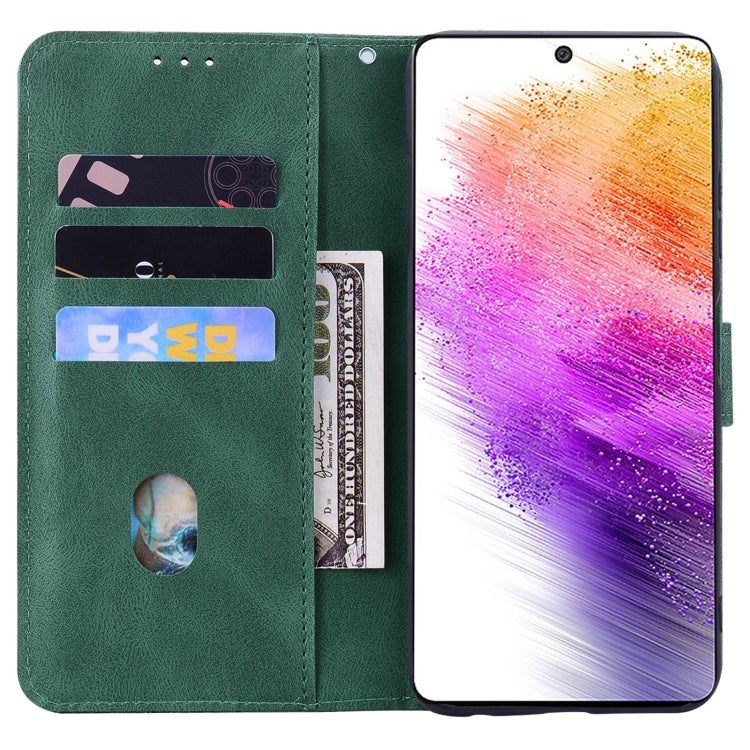 For Samsung Galaxy A73 5G Geometric Mandala Embossed Leather Phone Case