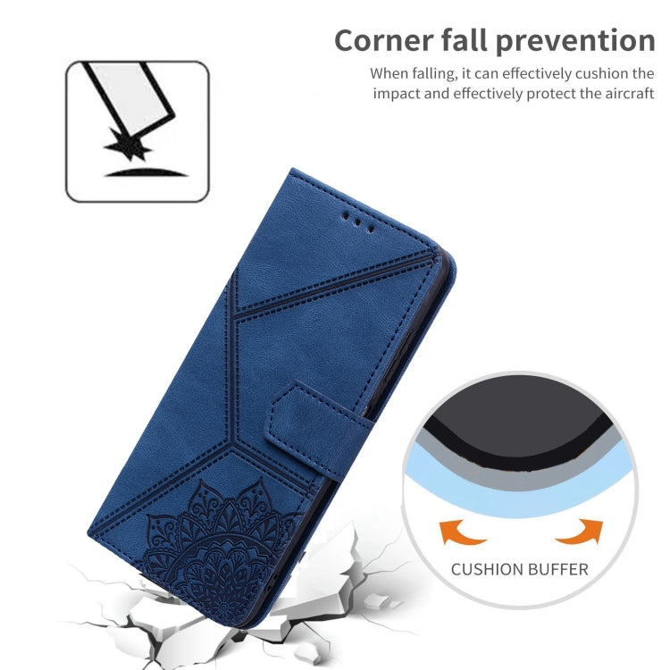 For Samsung Galaxy Note20 Ultra Geometric Mandala Embossed Leather Phone Case