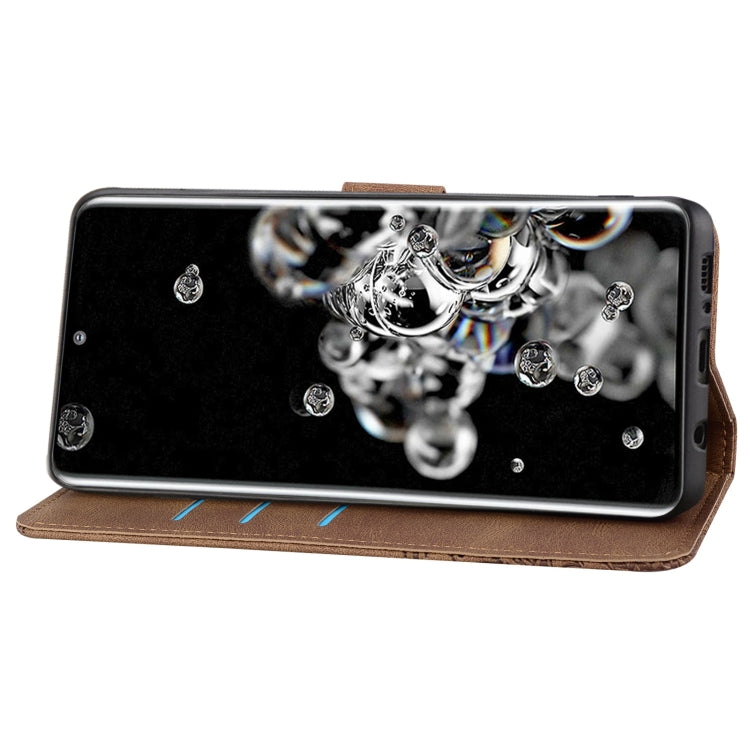 For Samsung Galaxy Note20 Ultra Geometric Mandala Embossed Leather Phone Case