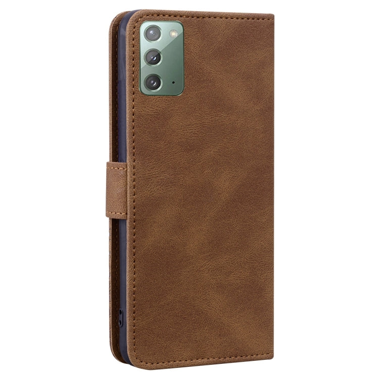 For Samsung Galaxy Note20 5G / 4G Geometric Mandala Embossed Leather Phone Case