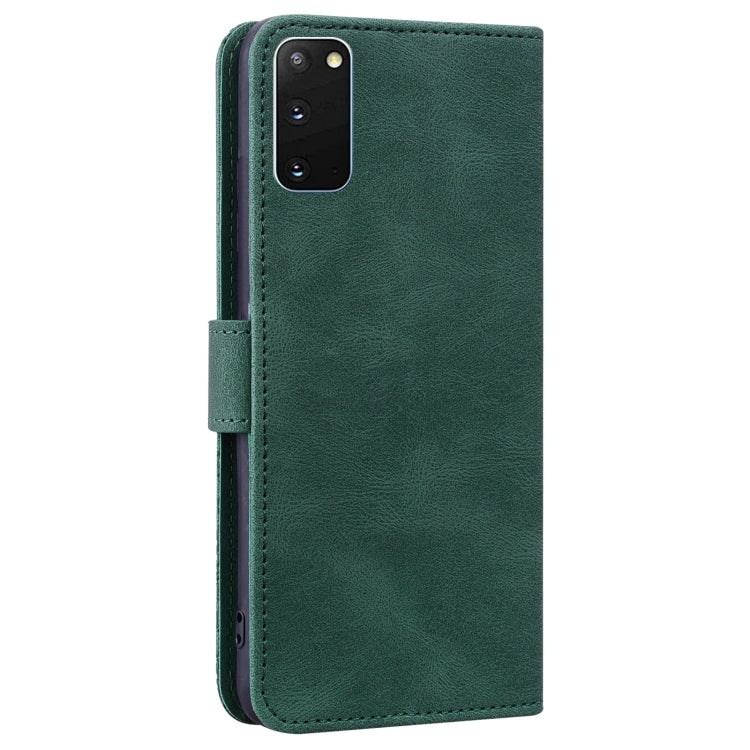 For Samsung Galaxy S20 Geometric Mandala Embossed Leather Phone Case
