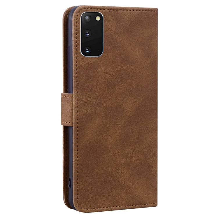 For Samsung Galaxy S20 Geometric Mandala Embossed Leather Phone Case