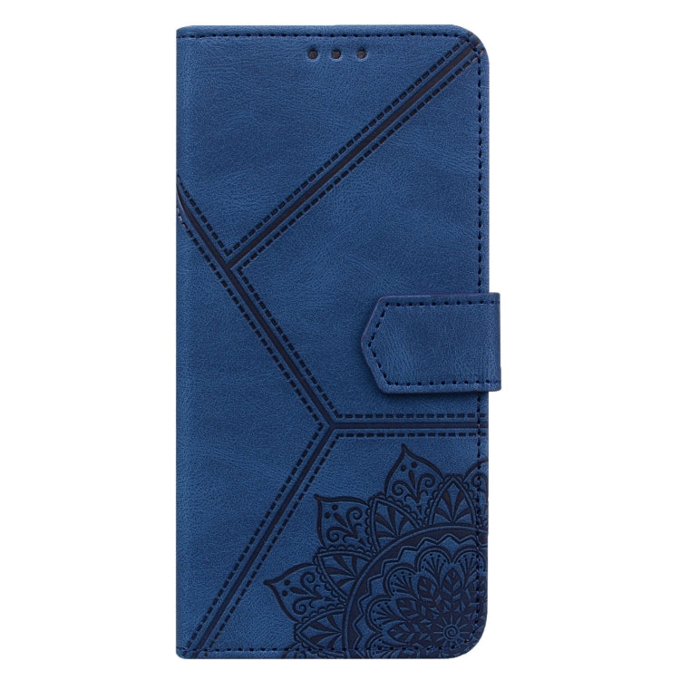 For Samsung Galaxy S20+ Geometric Mandala Embossed Leather Phone Case