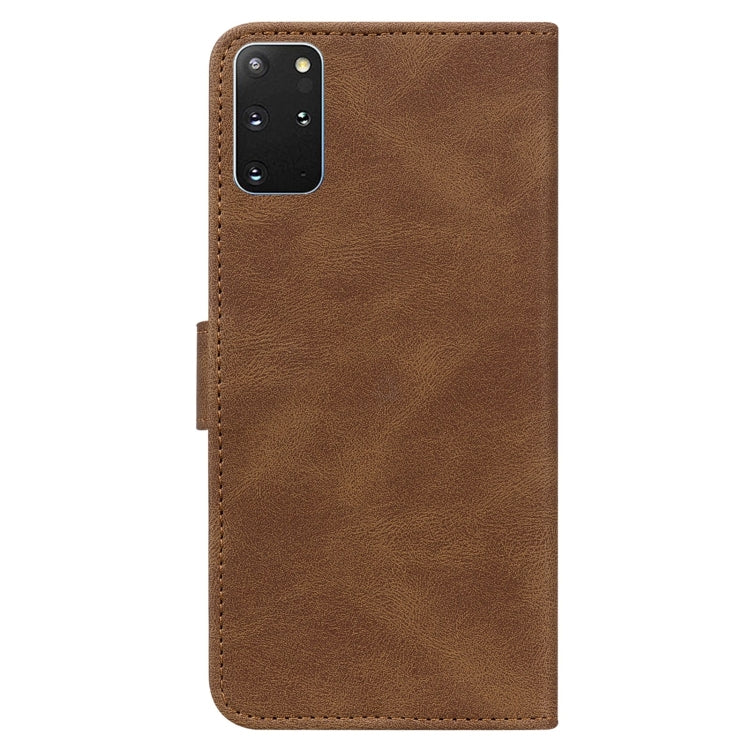 For Samsung Galaxy S20+ Geometric Mandala Embossed Leather Phone Case