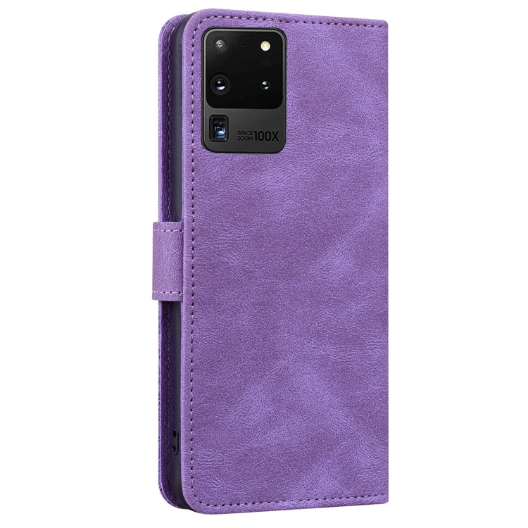 For Samsung Galaxy S20 Ultra Geometric Mandala Embossed Leather Phone Case