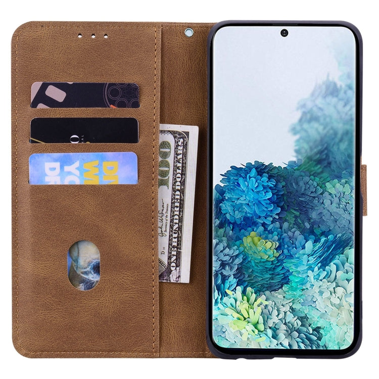 For Samsung Galaxy S21 5G Geometric Mandala Embossed Leather Phone Case