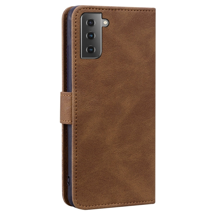 For Samsung Galaxy S21 FE 5G Geometric Mandala Embossed Leather Phone Case