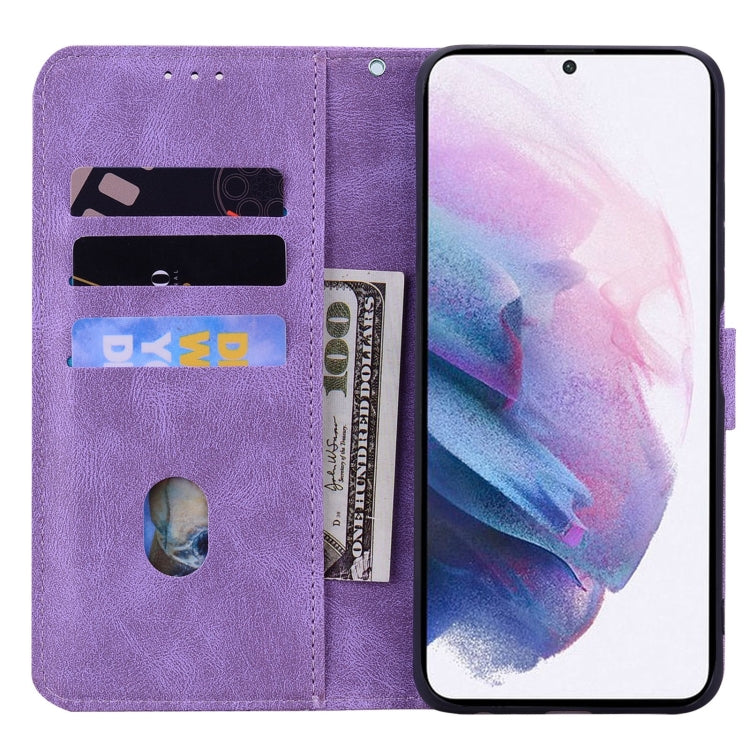 For Samsung Galaxy S21 FE 5G Geometric Mandala Embossed Leather Phone Case