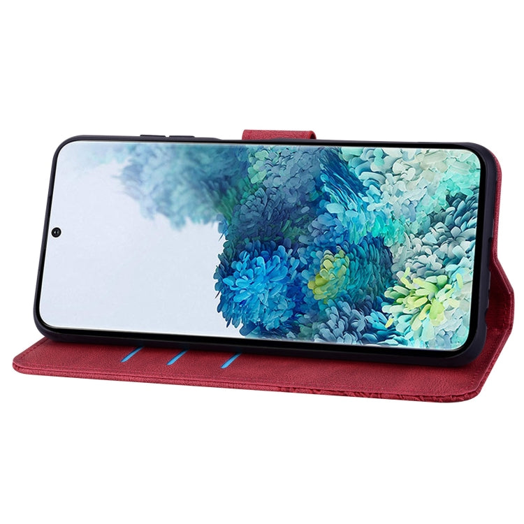 For Samsung Galaxy S21+ 5G Geometric Mandala Embossed Leather Phone Case