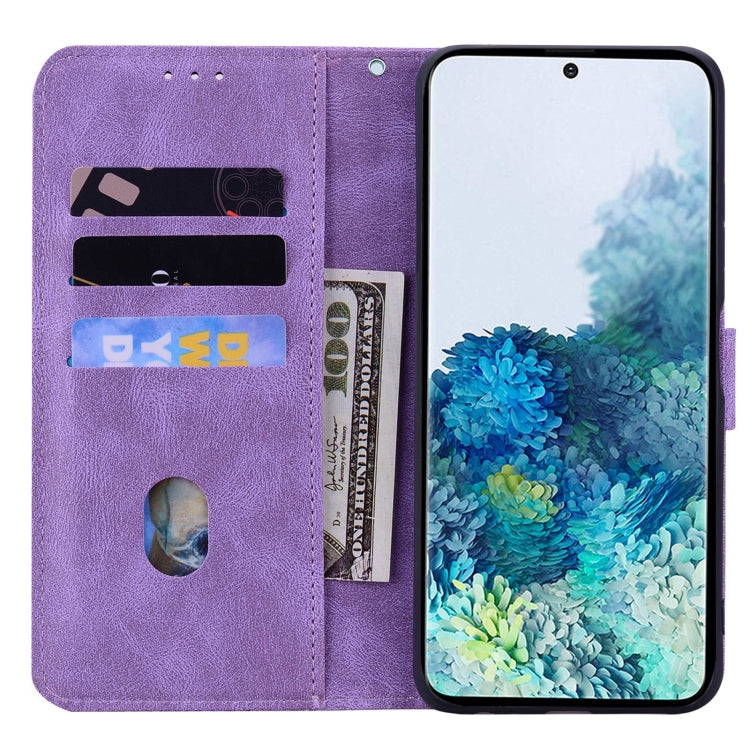 For Samsung Galaxy S21+ 5G Geometric Mandala Embossed Leather Phone Case