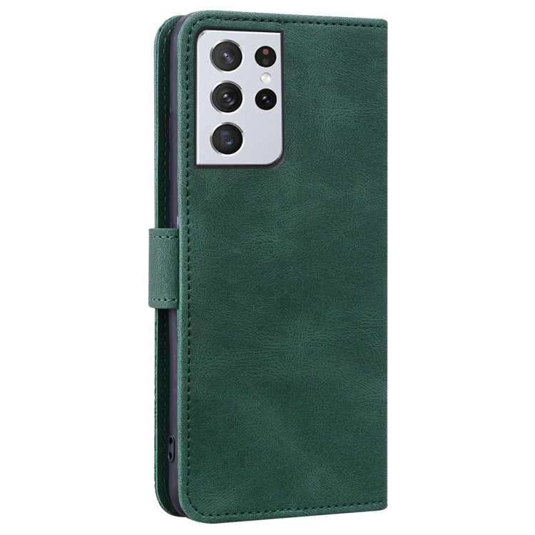 For Samsung Galaxy S21 Ultra 5G Geometric Mandala Embossed Leather Phone Case