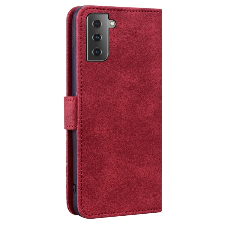 For Samsung Galaxy S22 5G Geometric Mandala Embossed Leather Phone Case