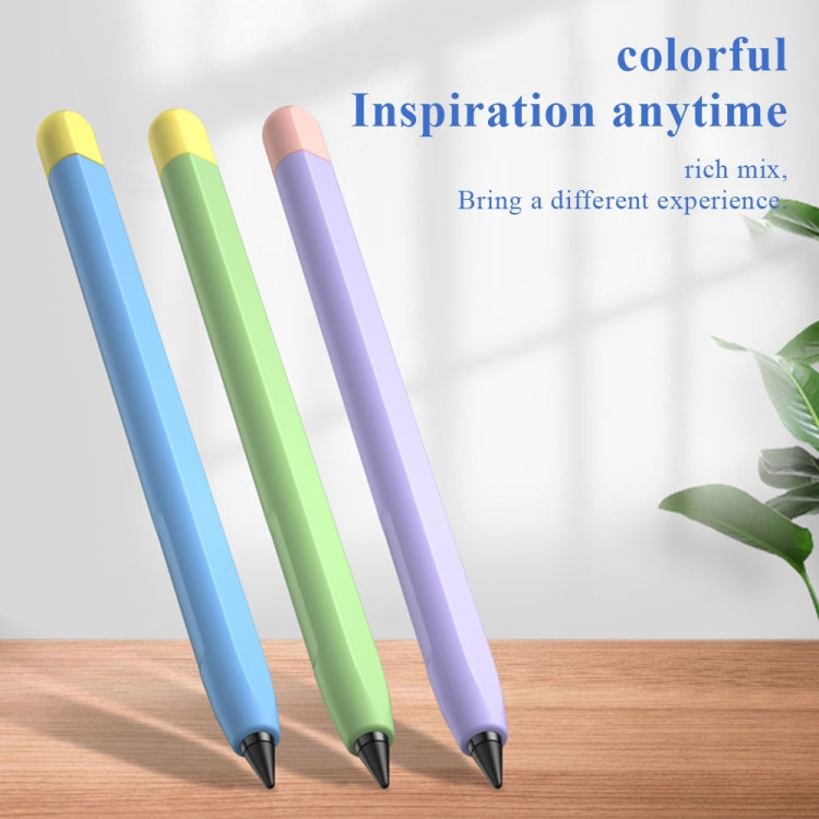 Contrasting Color Series Liquid Silicone Protective Case For Honor Magic Pencil 2