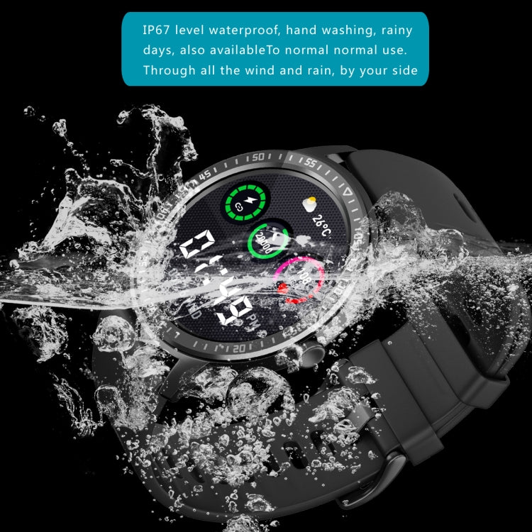 Q669 1.28 inch TFT Screen Smart Watch, Support Real-time Heart Rate Measurement
