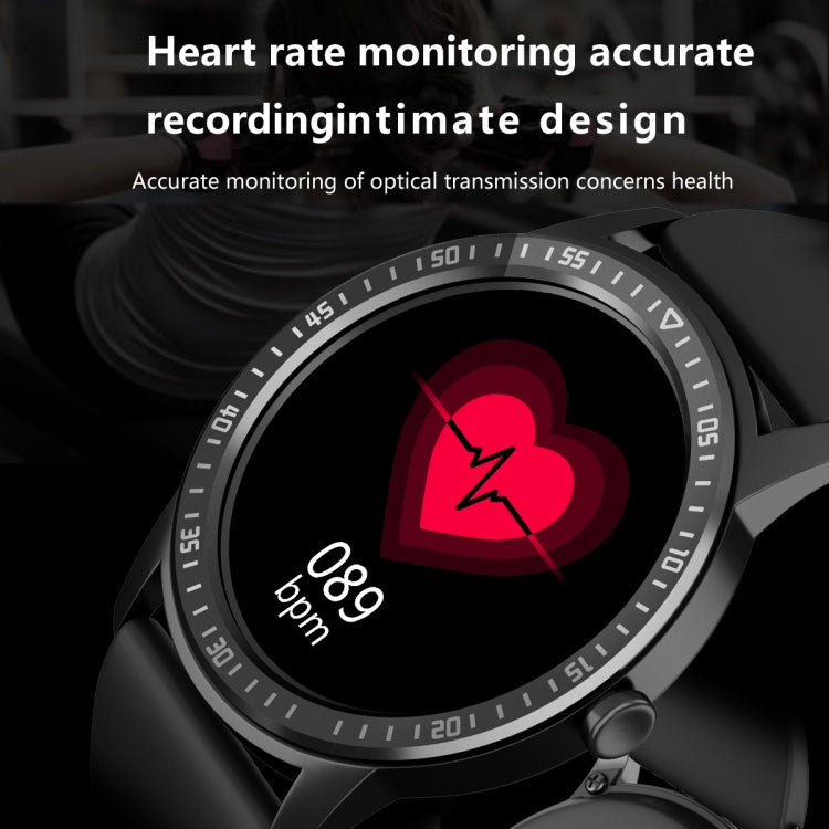 Q669 1.28 inch TFT Screen Smart Watch, Support Real-time Heart Rate Measurement