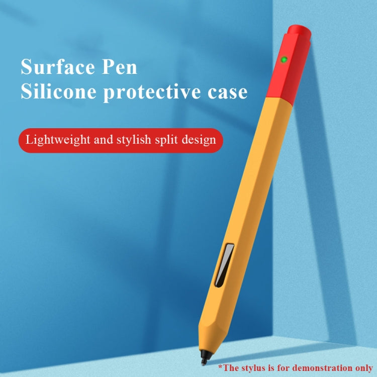 Contrasting Color Series Liquid Silicone Protective Case For MicroSoft Surface Pen