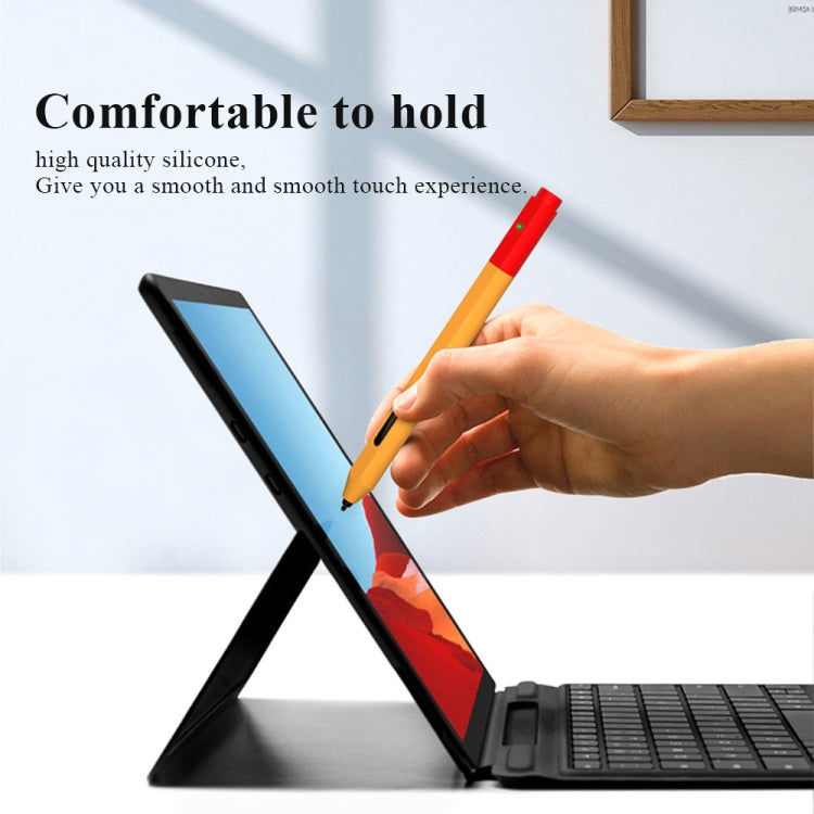 Contrasting Color Series Liquid Silicone Protective Case For MicroSoft Surface Pen