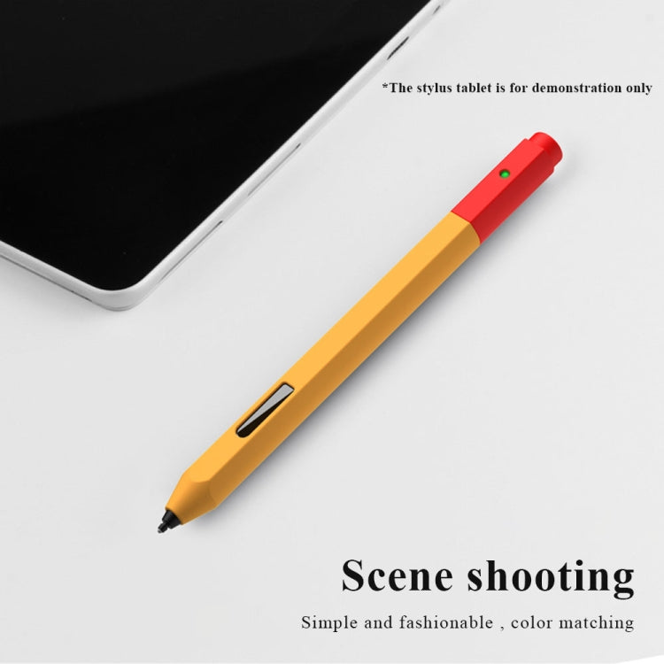Contrasting Color Series Liquid Silicone Protective Case For MicroSoft Surface Pen